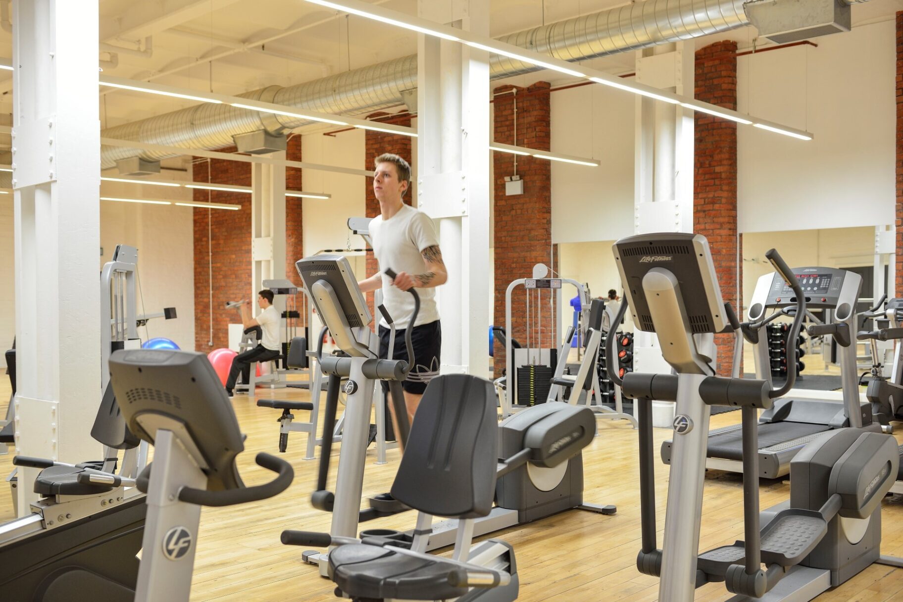 The gym at Lowry Mill