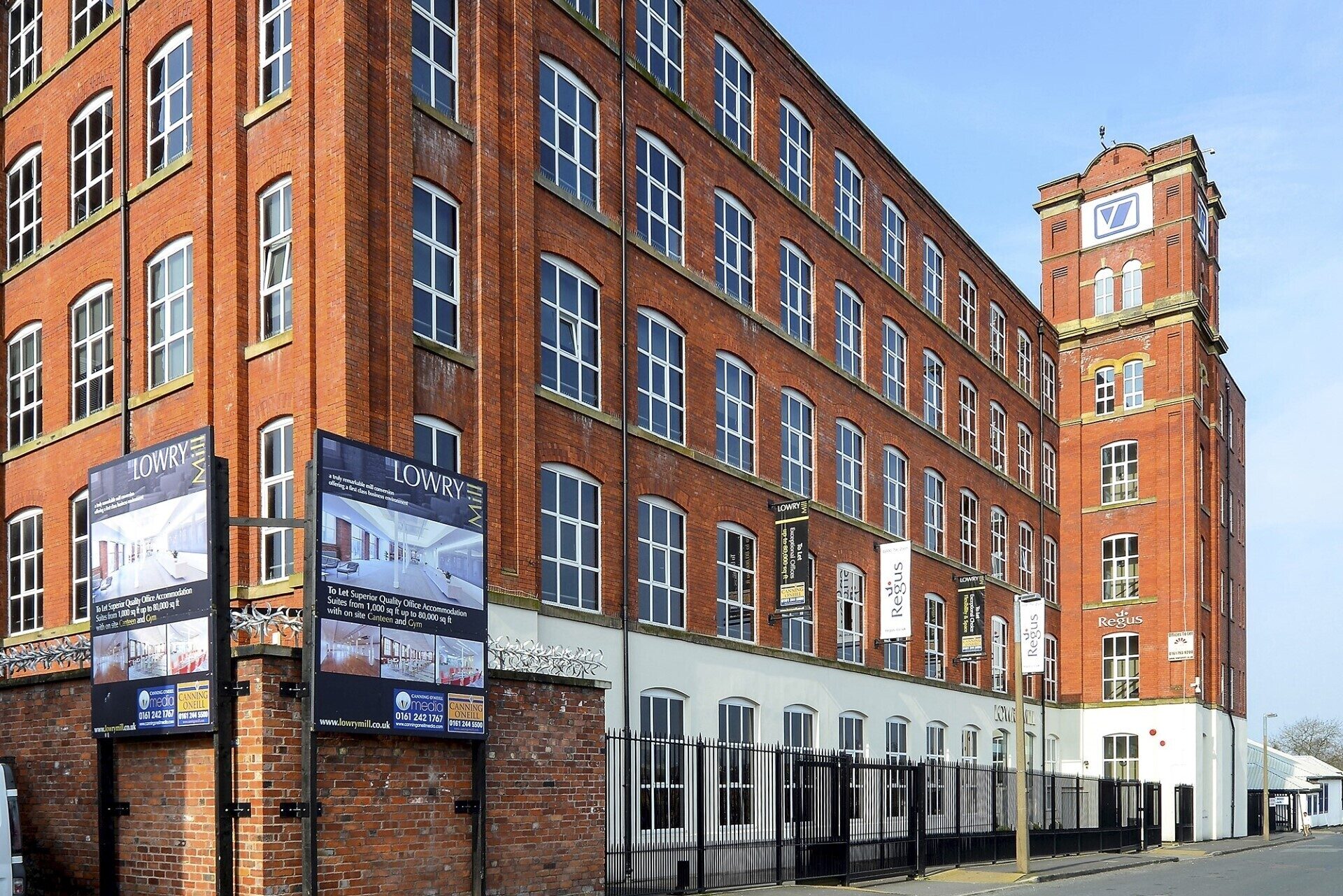 External view of Lowry Mill
