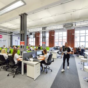 An office at Lowry Mill, Manchester