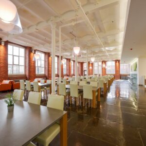 The dining area at Lowry Mill